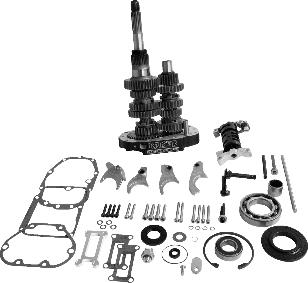 BAKER DRIVETRAIN 1103-0062 Gear Set - Overdrive/6-Speed - Black