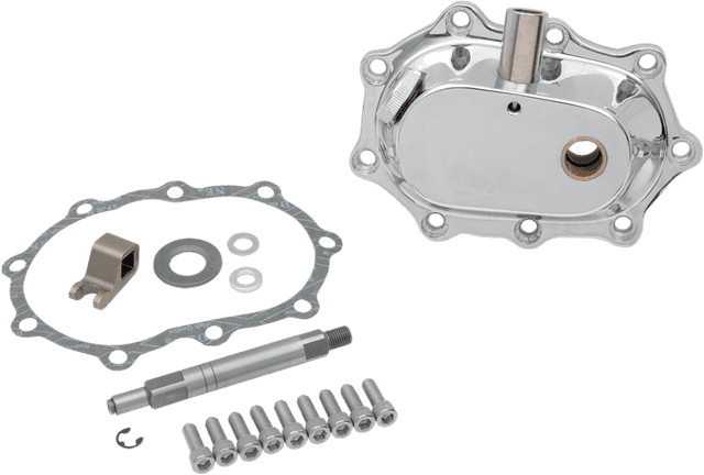 DRAG SPECIALTIES 1105-0041 Kick Starter Cover Kit - Chrome