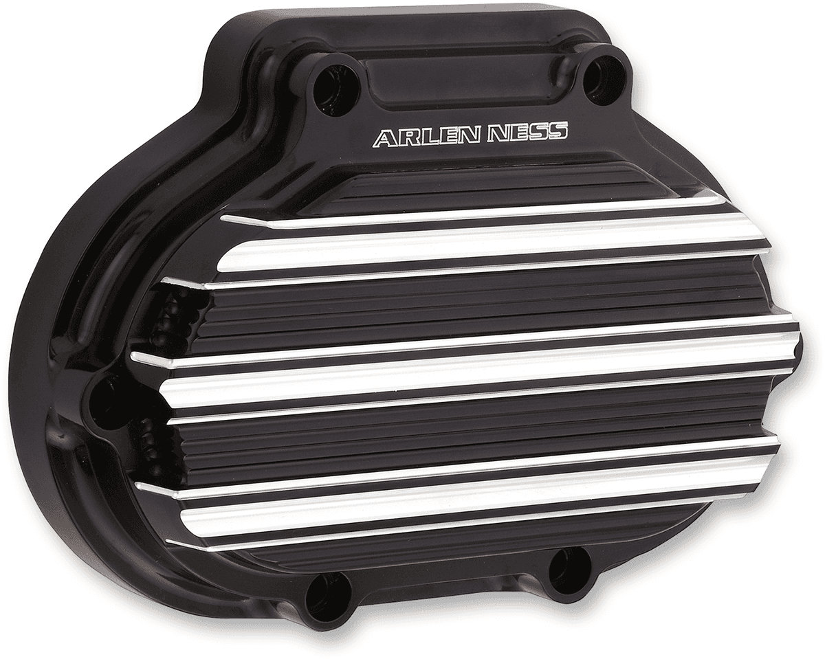ARLEN NESS 1105-0108 10-Gauge Transmission Side Cover - Black/Machined - Harley-Davidson