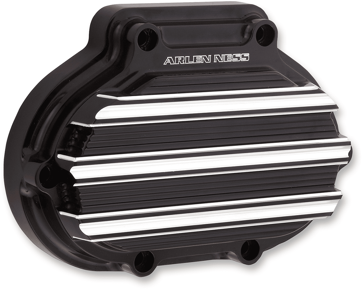 ARLEN NESS 1105-0108 10-Gauge Transmission Side Cover - Black/Machined - Harley-Davidson