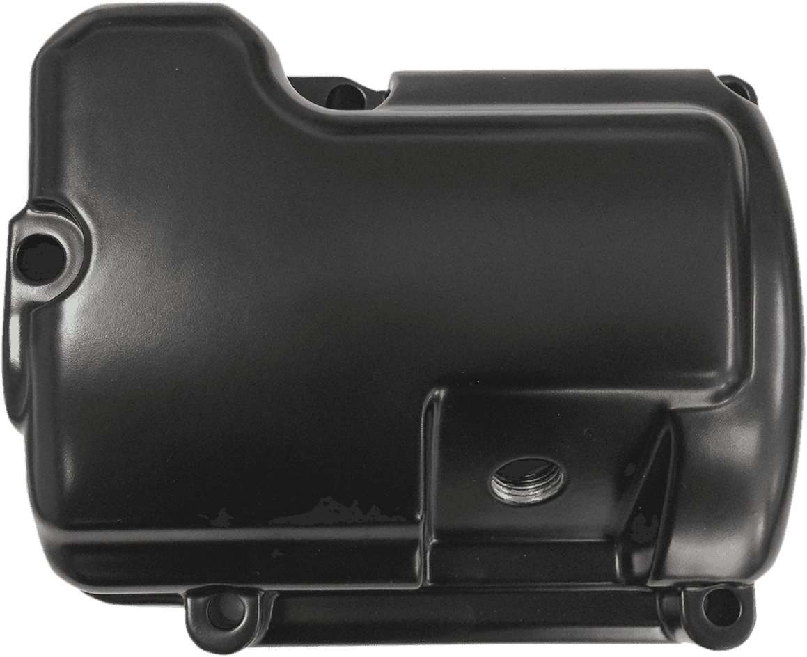 DRAG SPECIALTIES 1105-0210 Transmission Top Cover - Black - 5 Hole