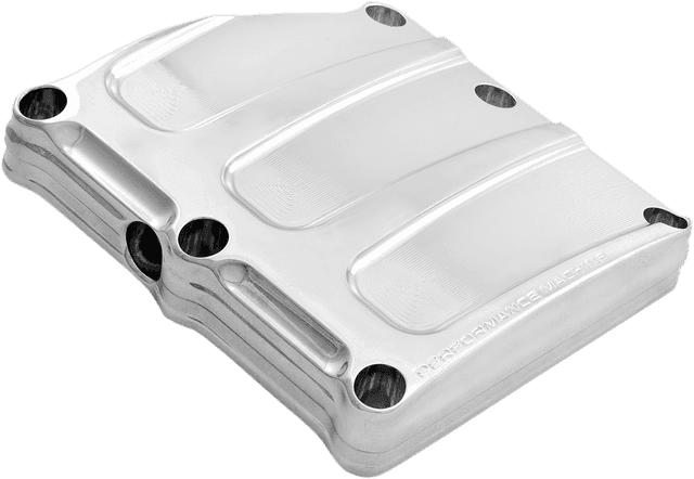 PERFORMANCE MACHINE (PM) 1105-0221 Transmission Top Cover - Scallop - Chrome