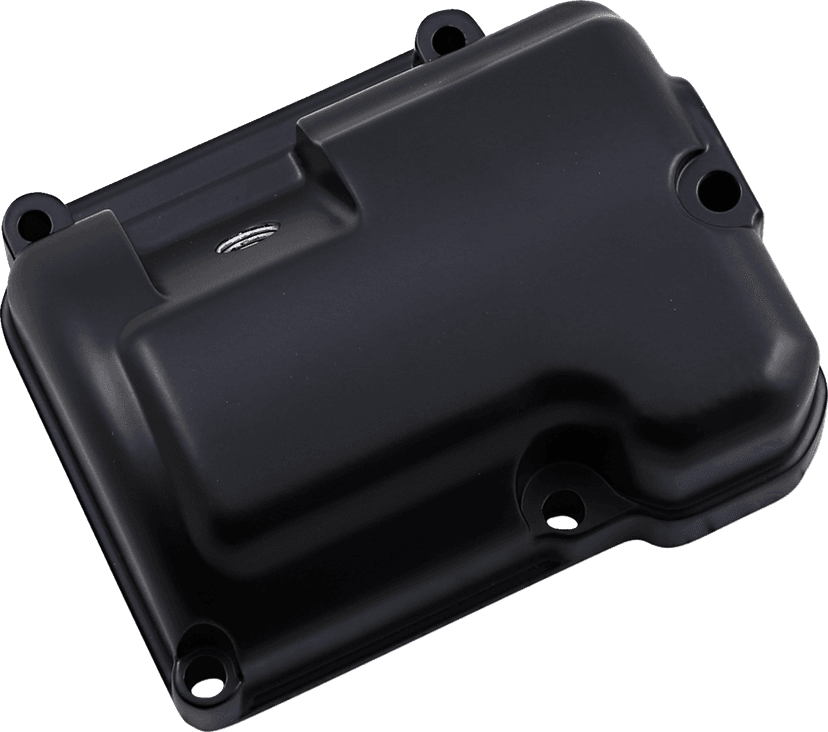 DRAG SPECIALTIES 1105-0241 Transmission Top Cover - Black - 5 Hole