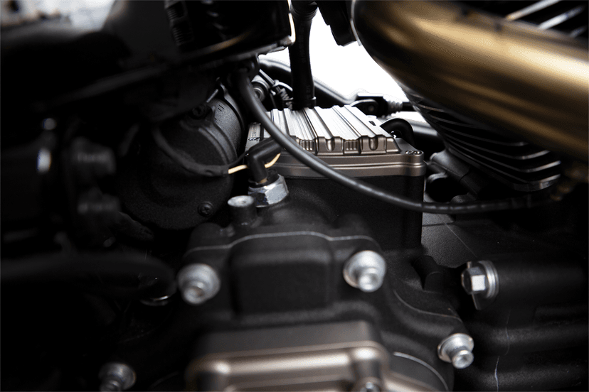ARLEN NESS 1105-0249 10-Gauge Transmission Top Cover - Titanium - '17-'25 Harley-Davidson — image 2 of 2