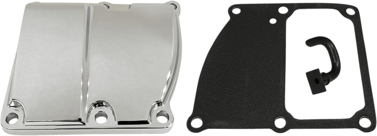 DRAG SPECIALTIES 1105-0250 Transmission Top Cover - Chrome - M8