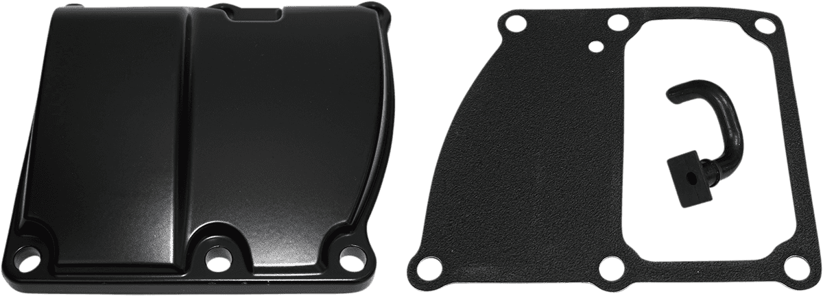 DRAG SPECIALTIES 1105-0251 Transmission Top Cover - Matte Black - M8