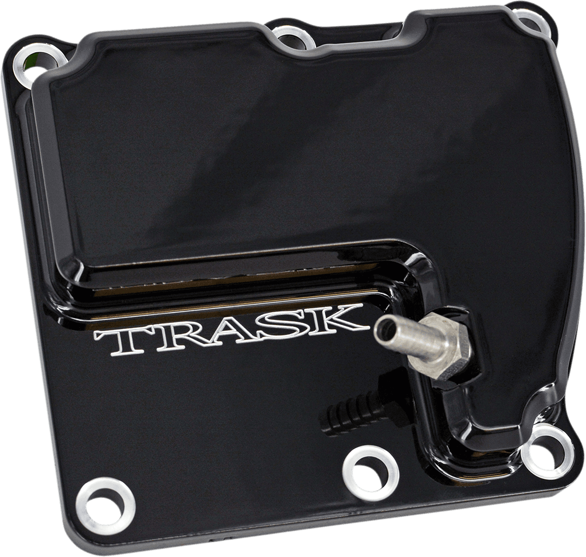 TRASK 1105-0258 CheckM8™ Transmission Top Cover - Vented - Black
