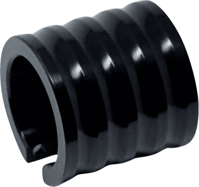NAMZ 1105-0276 Neutral Switch Cover - Horizontal Milled - Black - Big Twin
