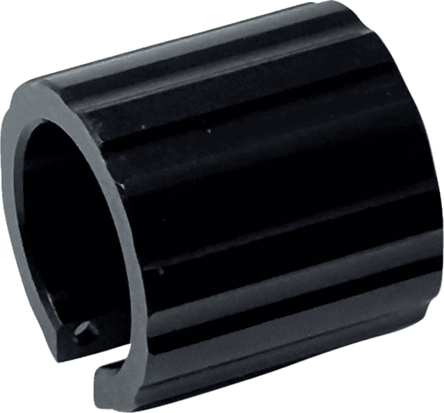 NAMZ 1105-0278 Neutral Switch Cover - Vertical Milled - Black - Big Twin