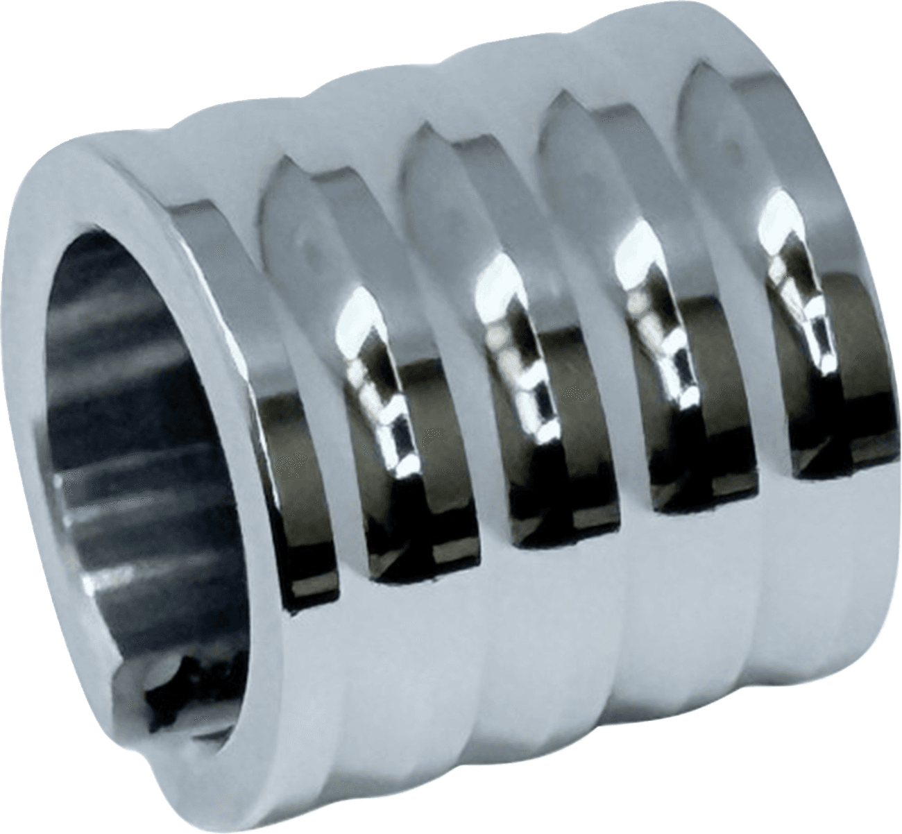 NAMZ 1105-0279 Neutral Switch Cover - Horizontal Milled - Polished - Big Twin