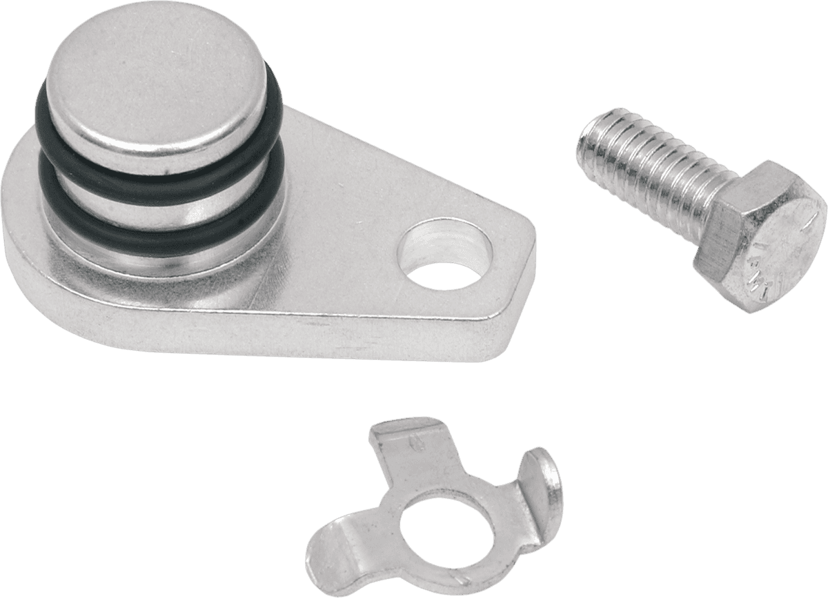 ALLOY ART 1107-0073 Shifter Shaft Primary Plug - Chrome
