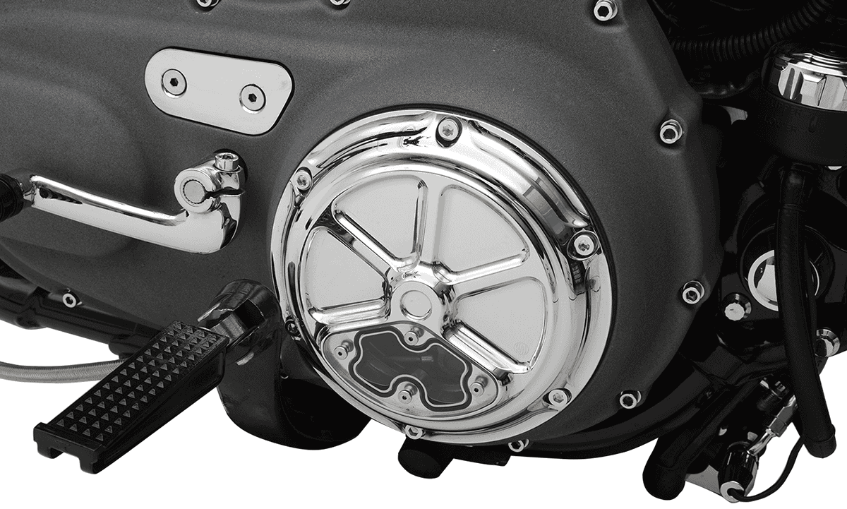 DRAG SPECIALTIES 1107-0106 Inspection Cover with Mounting Hardware/Gasket/O-Ring - Chrome