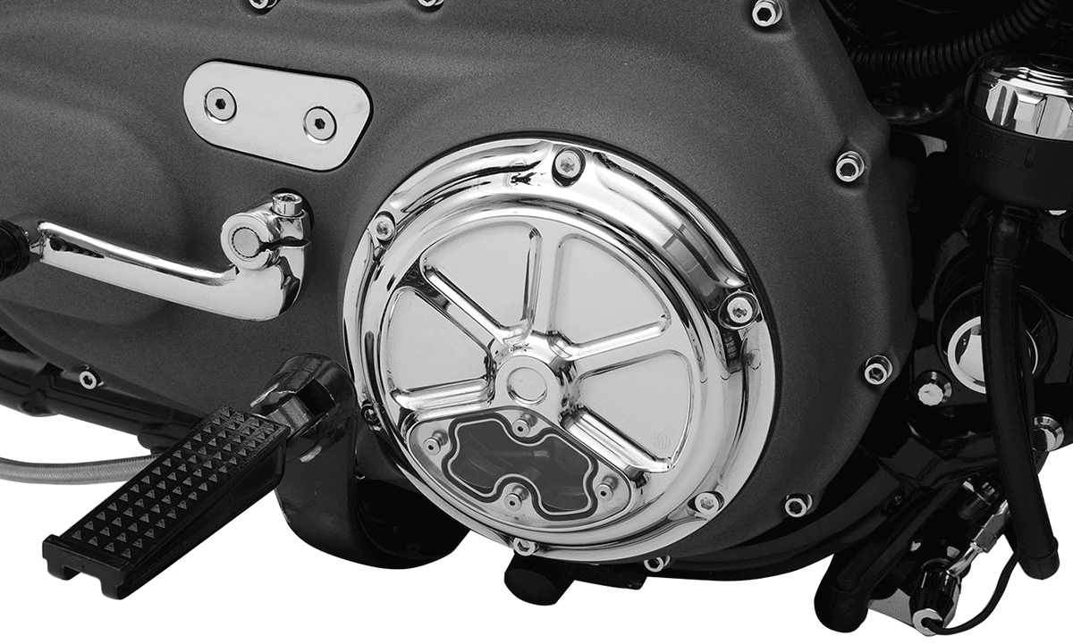 DRAG SPECIALTIES 1107-0106 Inspection Cover with Mounting Hardware/Gasket/O-Ring - Chrome