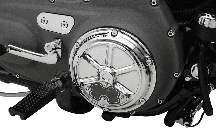DRAG SPECIALTIES 1107-0106 Inspection Cover with Mounting Hardware/Gasket/O-Ring - Chrome