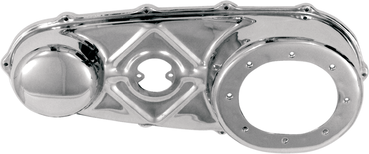 PAUGHCO 1107-0190 Outer Primary Cover - Chrome - Harley-Davidson
