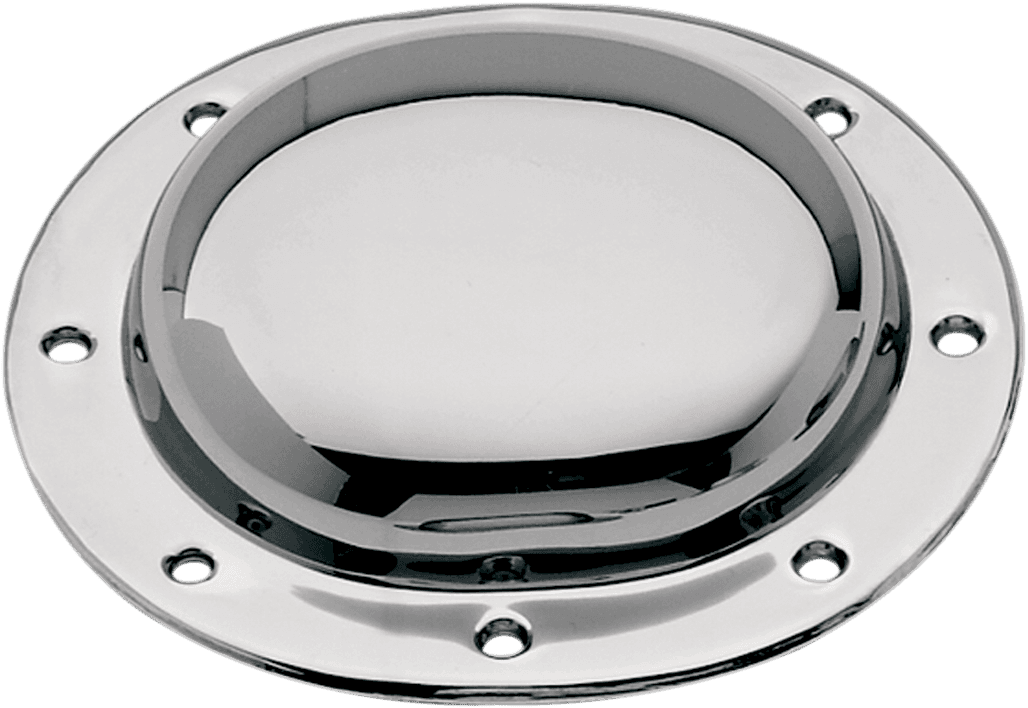 PAUGHCO 1107-0197 Derby Cover - Smooth - Chrome - '36-'64 Big Twin