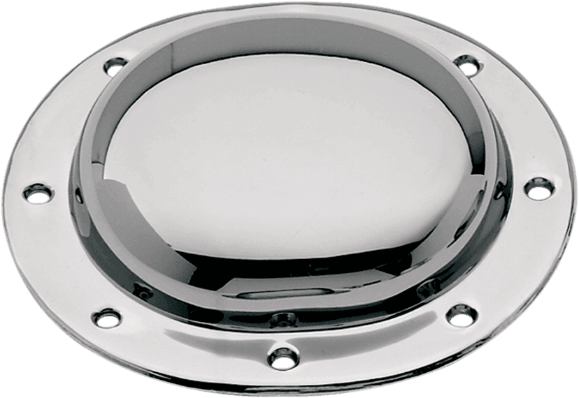 PAUGHCO 1107-0197 Derby Cover - Smooth - Chrome - '36-'64 Big Twin