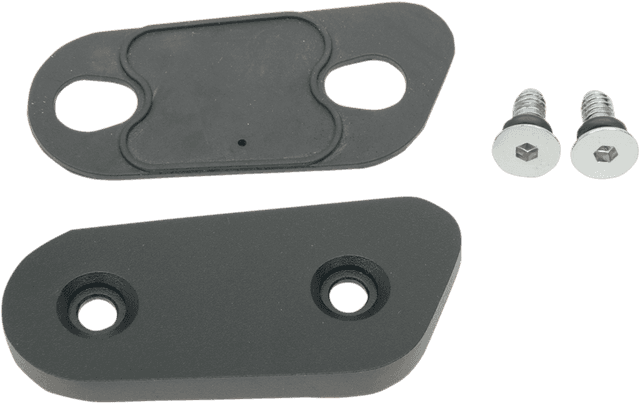 DRAG SPECIALTIES 1107-0286 Inspection Cover with Mounting Hardware/Gasket/O-Ring - Black