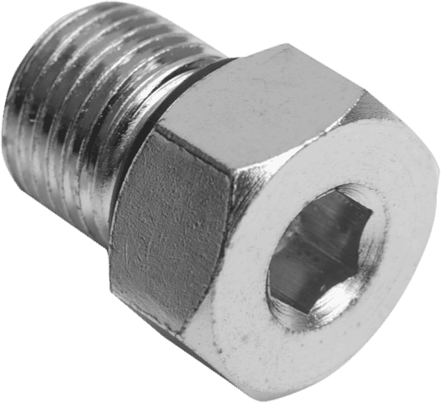 DRAG SPECIALTIES 1107-0340 Drain Plug - Magnetic - 1/2-20