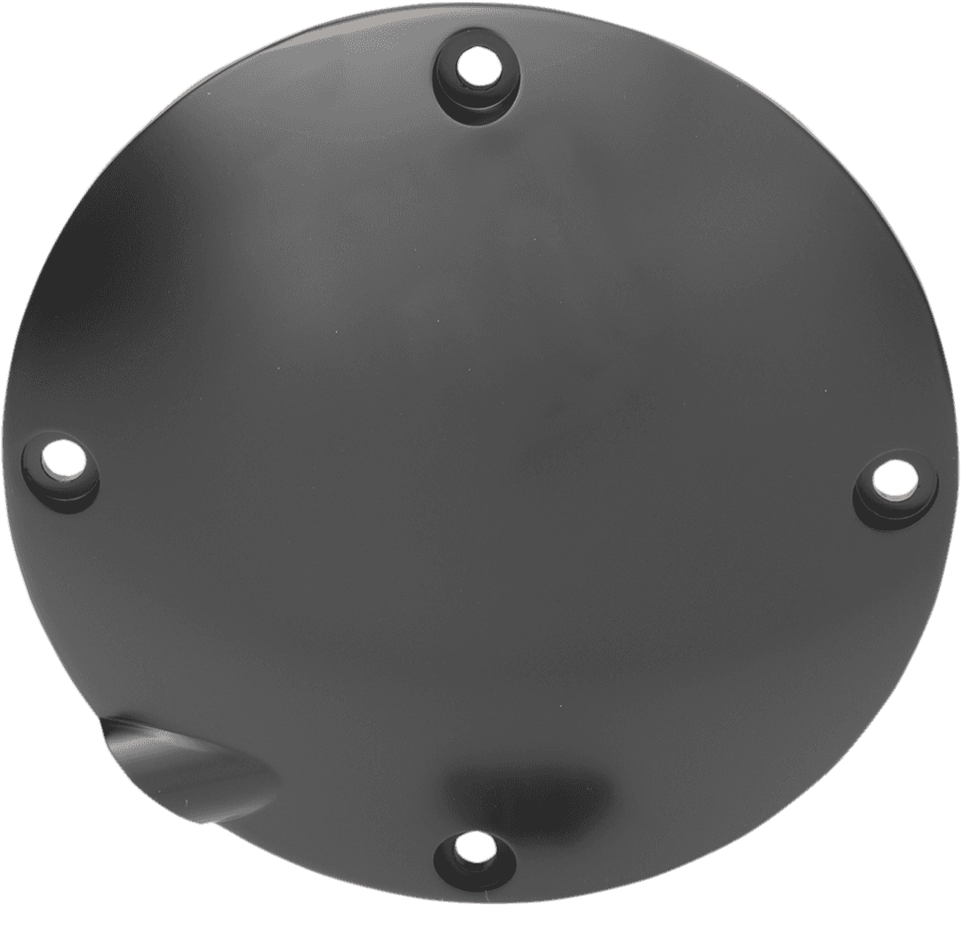 DRAG SPECIALTIES 1107-0367 Derby Cover - Satin Black - 4 Hole - '94-'03 Sportster