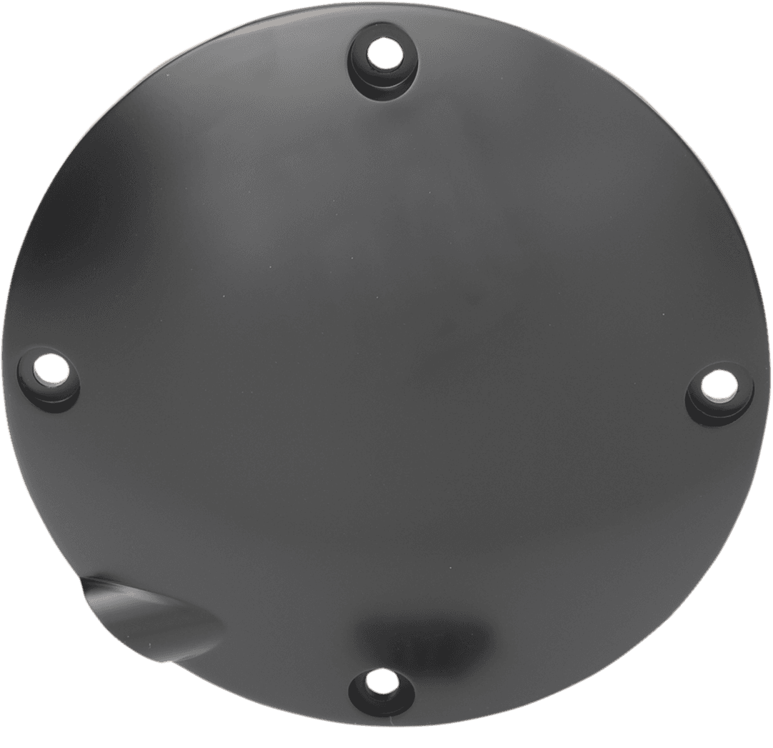 DRAG SPECIALTIES 1107-0367 Derby Cover - Satin Black - 4 Hole - '94-'03 Sportster