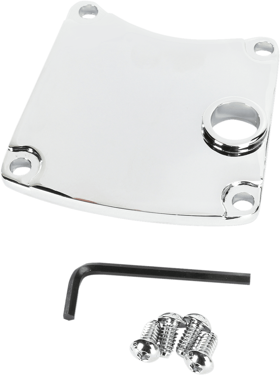 DRAG SPECIALTIES 1107-0389 Primary Chain/Inspection Cover - Chrome - '85-'94 FXR