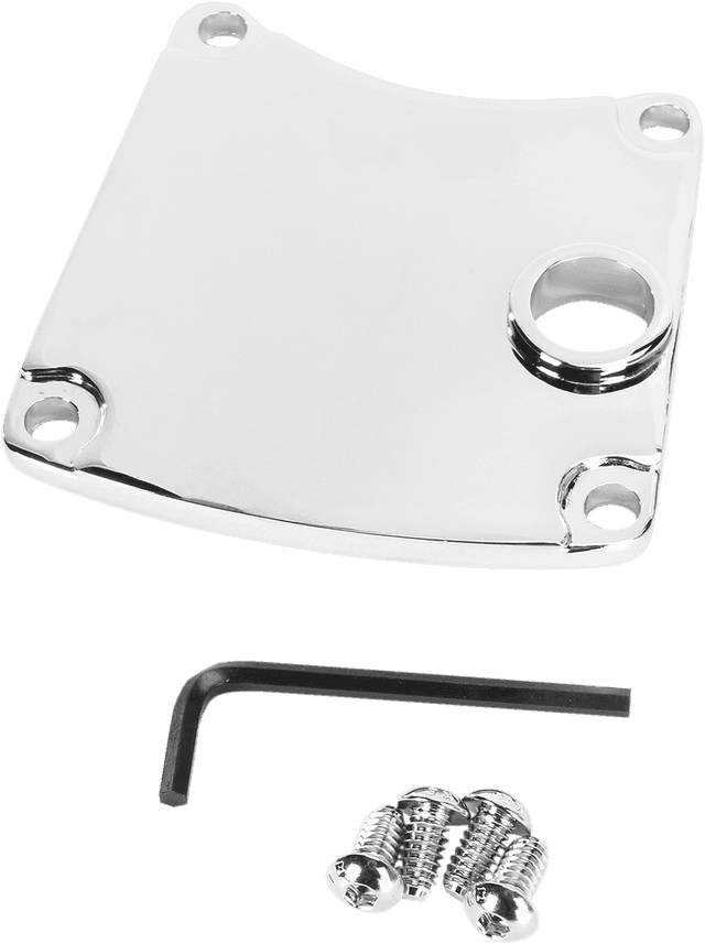 DRAG SPECIALTIES 1107-0389 Primary Chain/Inspection Cover - Chrome - '85-'94 FXR