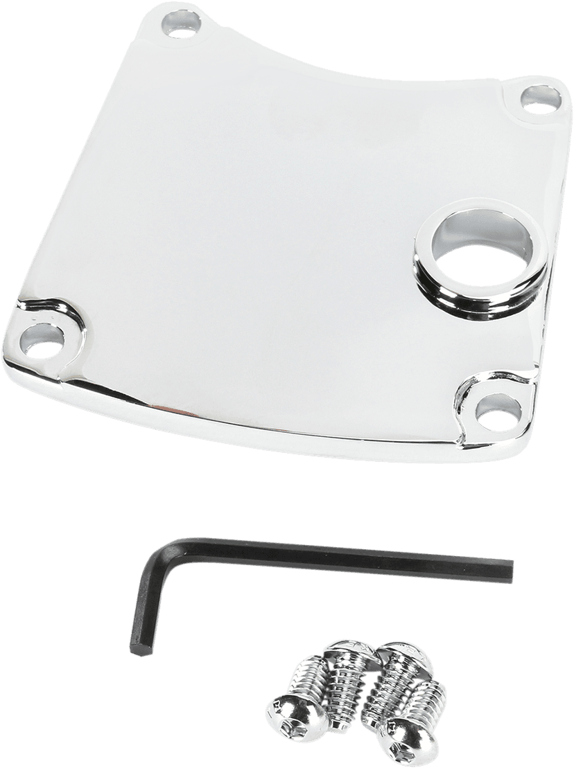 DRAG SPECIALTIES 1107-0389 Primary Chain/Inspection Cover - Chrome - '85-'94 FXR