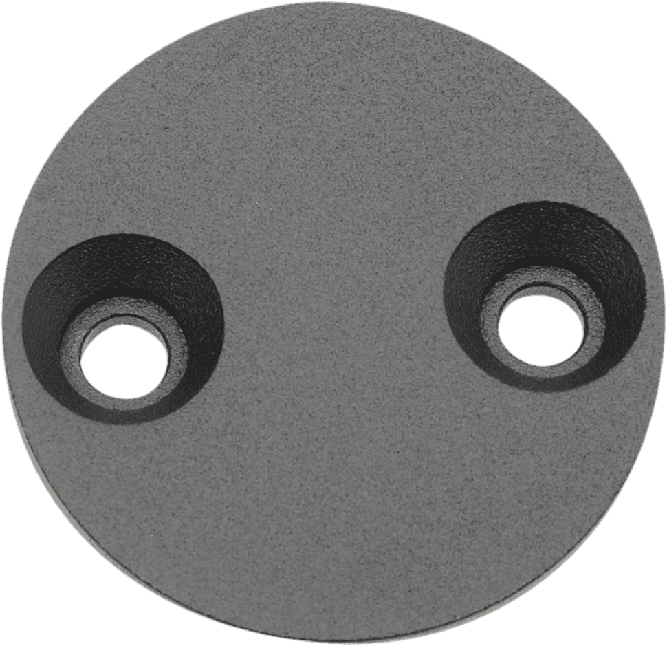 DRAG SPECIALTIES 1107-0487 Inspection Cover without Mounting Hardware/Gasket/O-Ring - Black