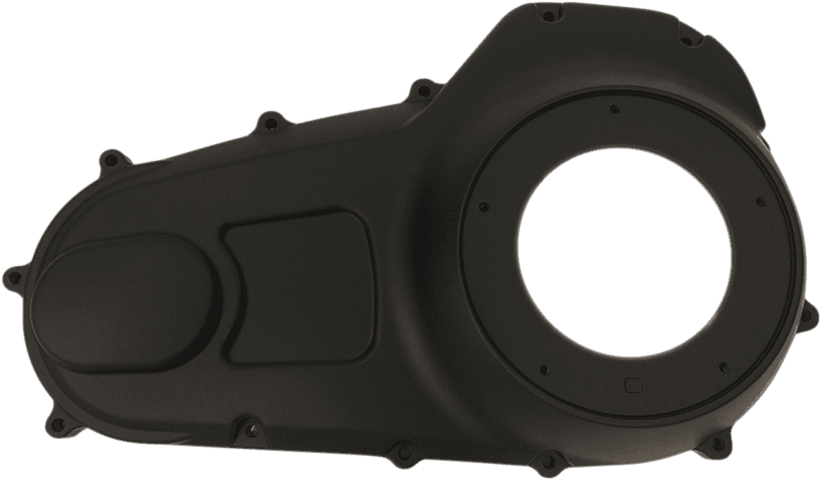 DRAG SPECIALTIES 1107-0537 Outer Primary Cover - Black - Narrow - '07-'16 Touring