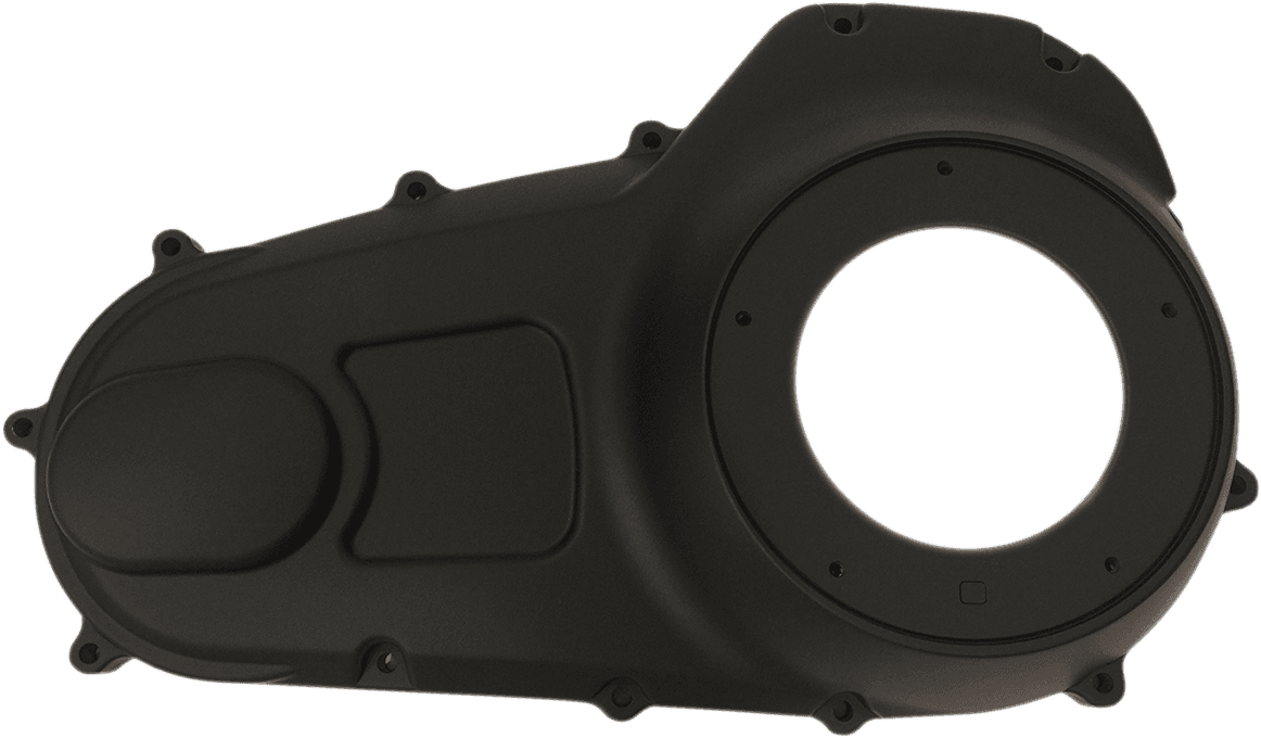 DRAG SPECIALTIES 1107-0537 Outer Primary Cover - Black - Narrow - '07-'16 Touring