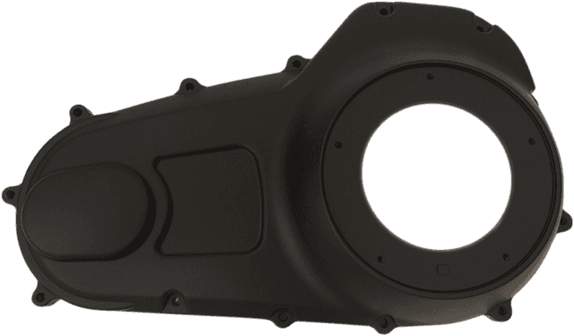 DRAG SPECIALTIES 1107-0537 Outer Primary Cover - Black - Narrow - '07-'16 Touring
