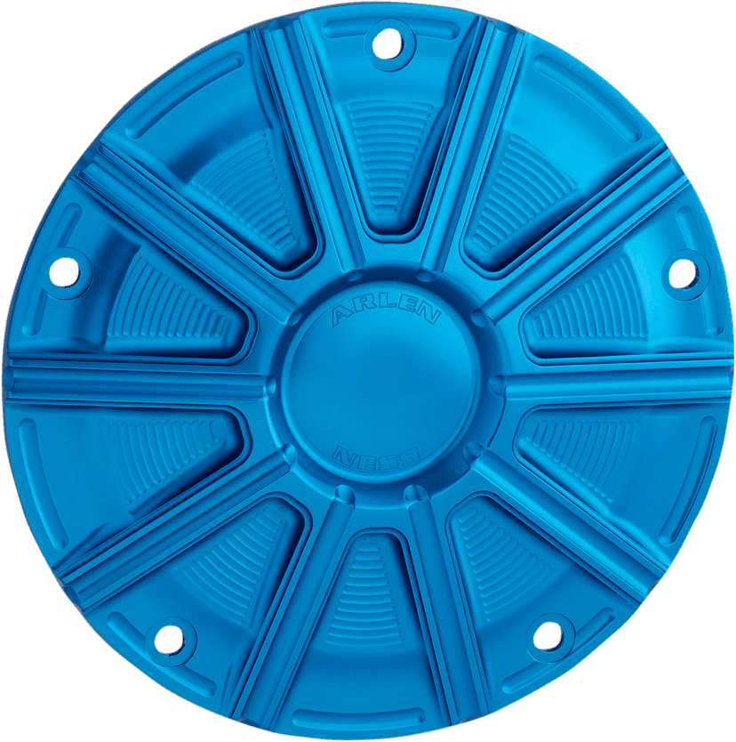 ARLEN NESS 1107-0654 10-Gauge Derby Cover - Blue - Big Twin