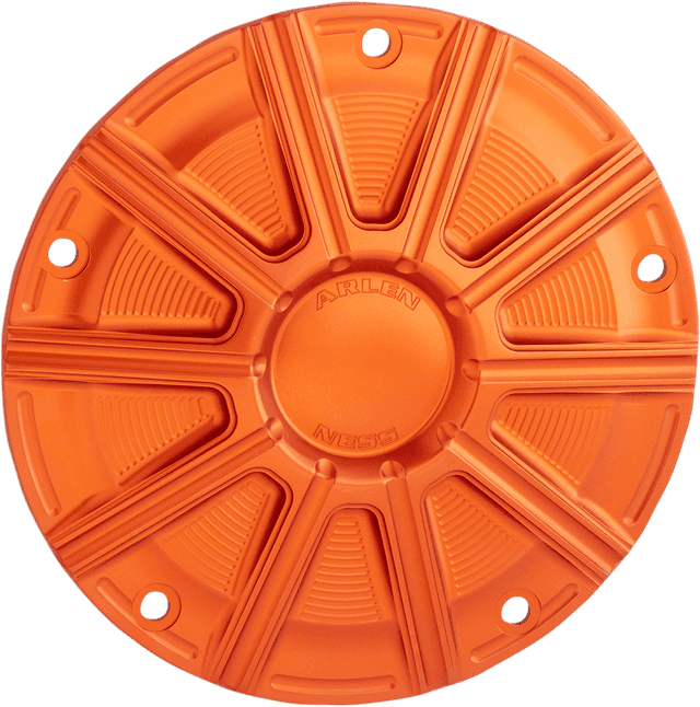 ARLEN NESS 1107-0656 10-Gauge Derby Cover - Orange - Big Twin