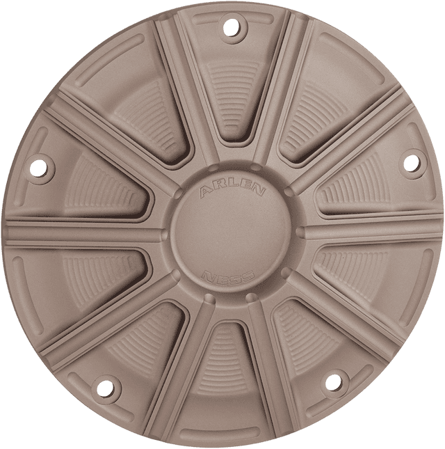 ARLEN NESS 1107-0658 10-Gauge Derby Cover - Titanium - Big Twin