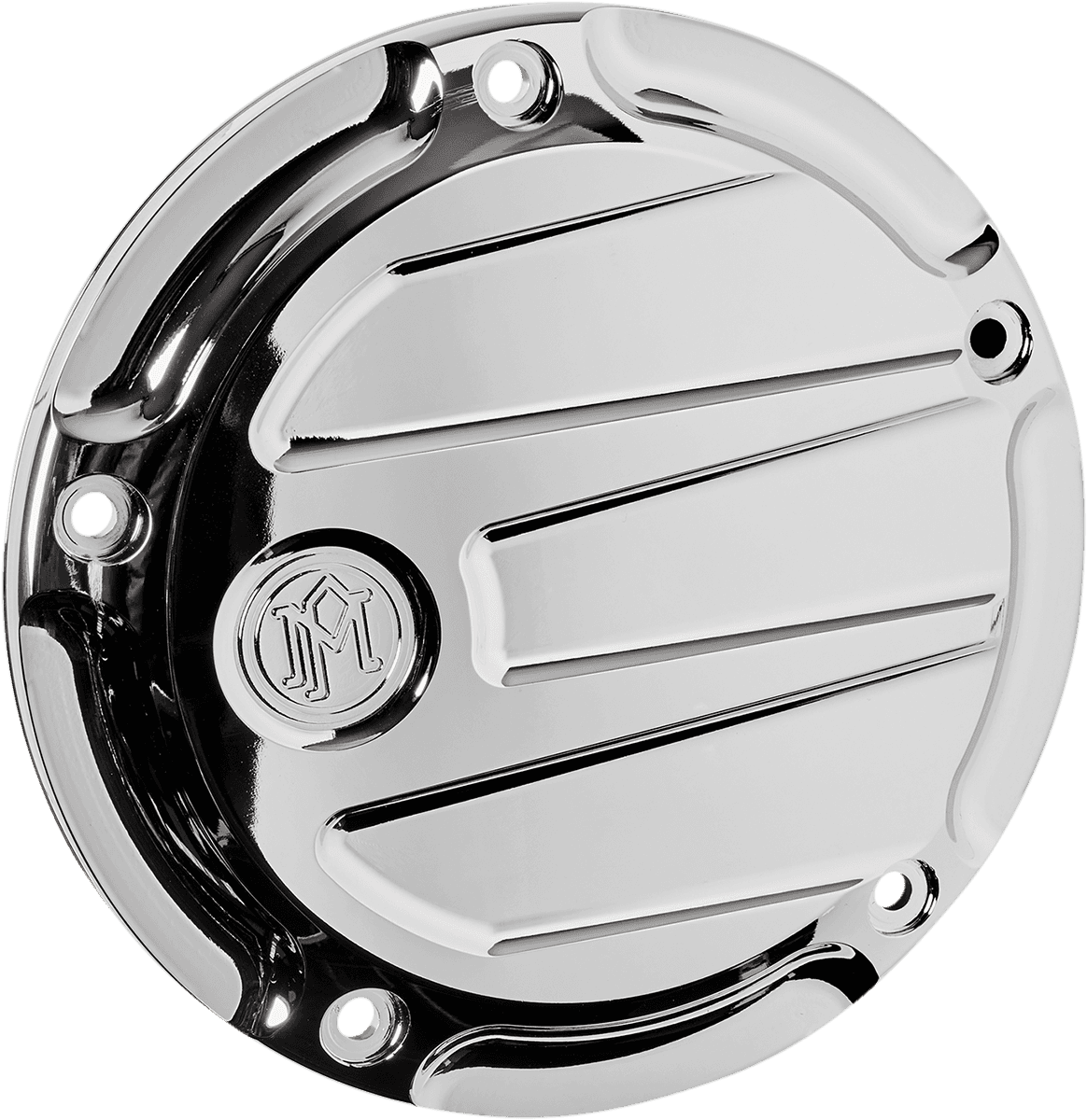 PERFORMANCE MACHINE (PM) 1107-0668 Derby Cover - Scallop - Chrome