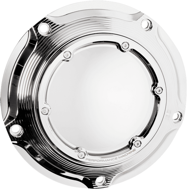 PERFORMANCE MACHINE (PM) 1107-0670 Derby Cover - Vision - Chrome - Touring