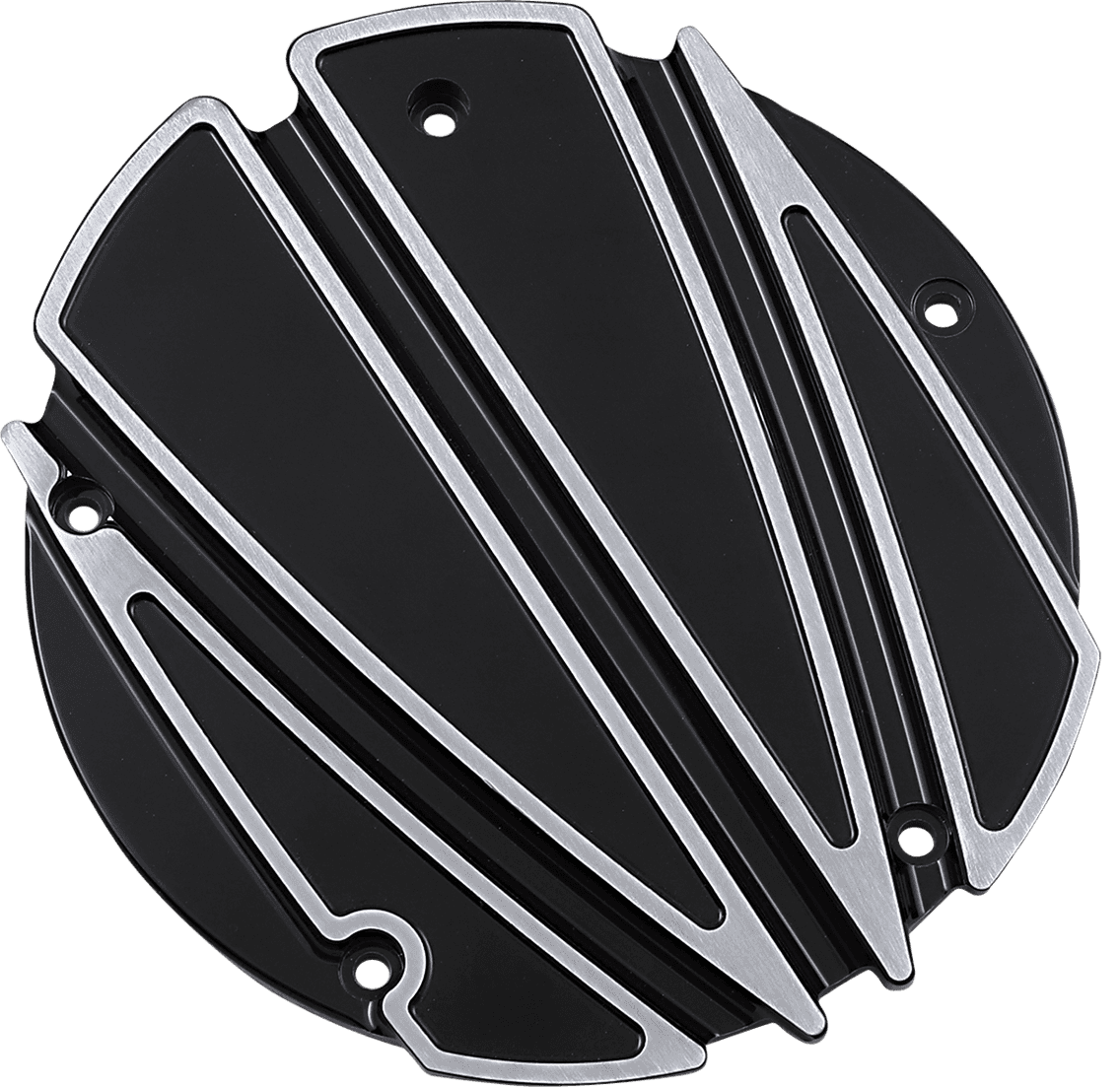 COVINGTONS 1107-0683 Derby Cover - Ripper - Gloss Black - 5 Hole