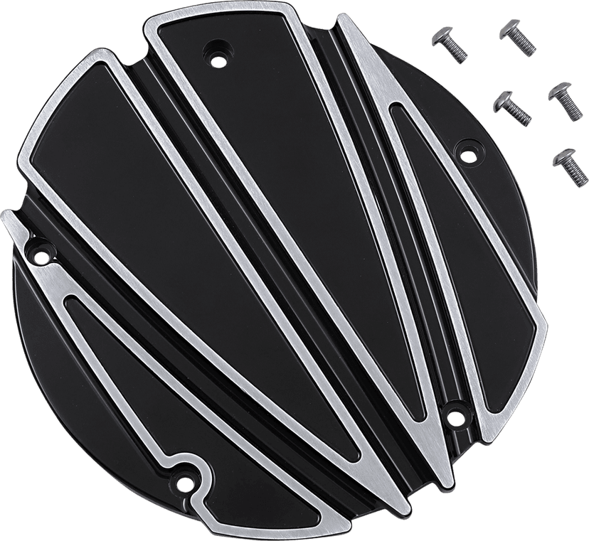 COVINGTONS 1107-0683 Derby Cover - Ripper - Gloss Black - 5 Hole — image 2 of 2