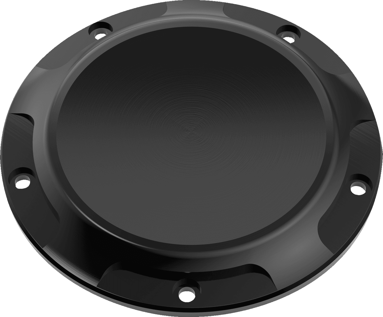 LA CHOPPERS 1107-0711 Derby Cover - County Line - Black - '15-'20 Touring