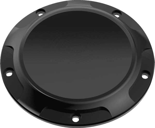 LA CHOPPERS 1107-0711 Derby Cover - County Line - Black - '15-'20 Touring