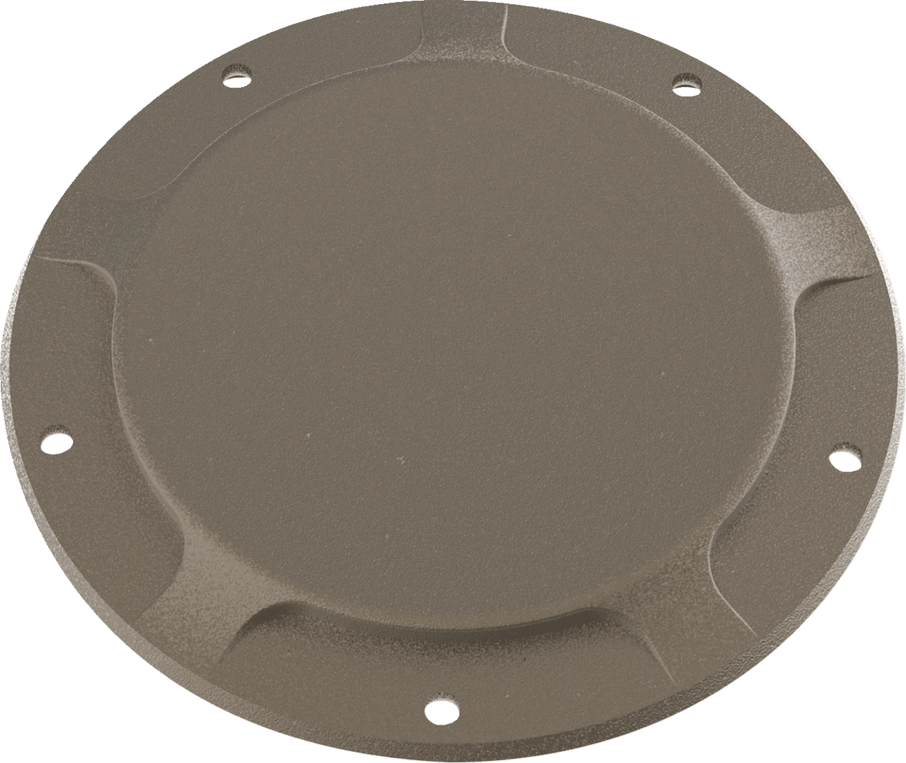 LA CHOPPERS 1107-0724 Derby Cover - County Line - Bronze - '18-'24 Softail