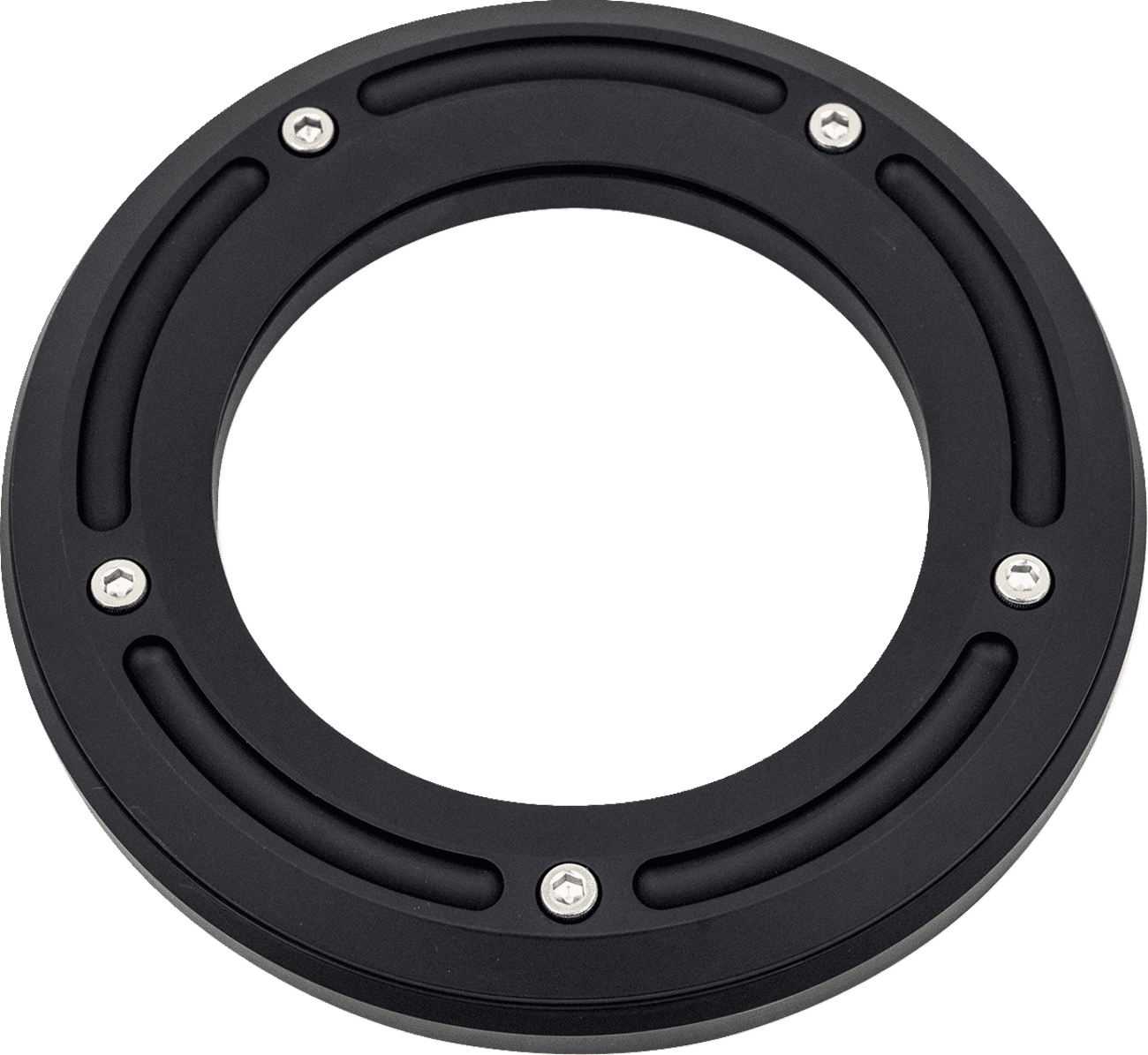TRASK 1107-0749 Assault Derby Cover with Window - Matte Black - Touring/Trike
