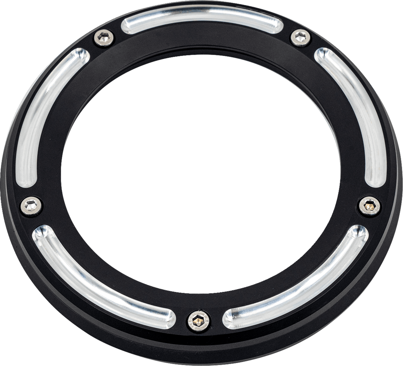 TRASK 1107-0752 Assault Derby Cover with Window - Reverse Cut - Big Twin