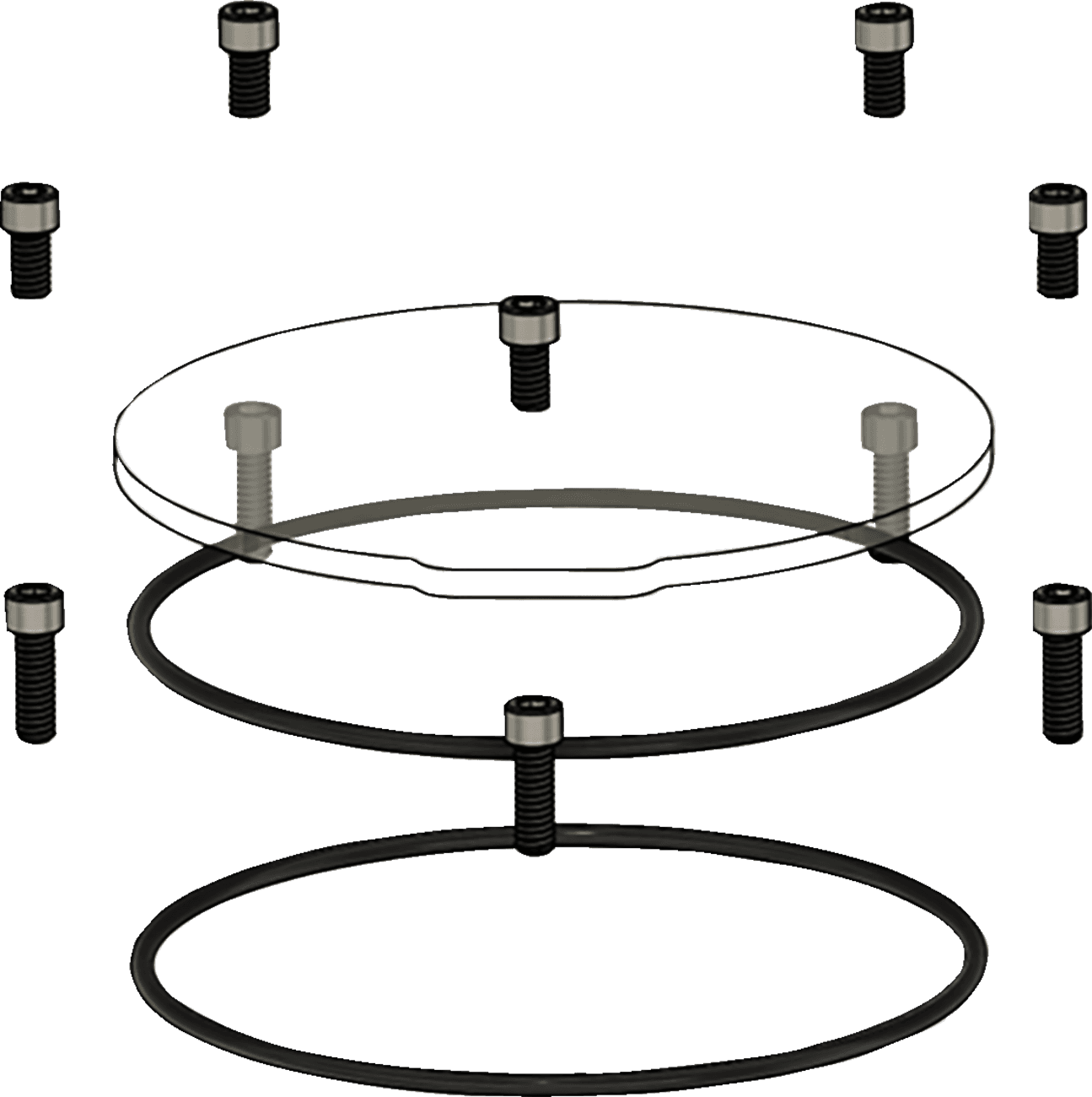 TRASK 1107-0758 Assault Derby Cover Repair Kit - Big Twin