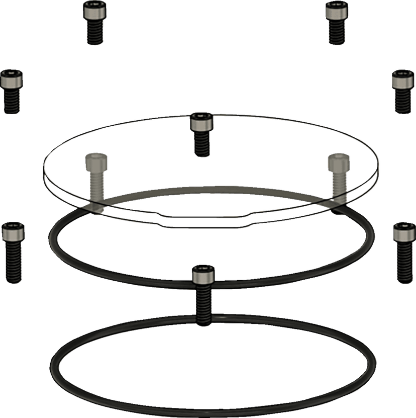 TRASK 1107-0759 Assault Derby Cover Repair Kit - Softail