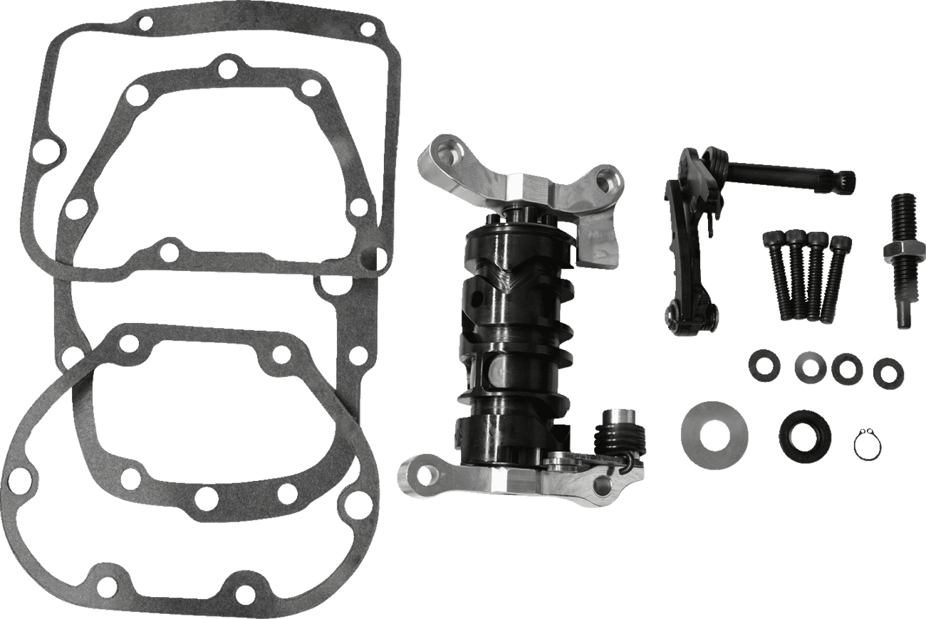 BAKER DRIVETRAIN 1110-0112 Shifter Drum Kit - 5-Speed - '01-'06 Touring, '01-'05 Dyna, '00-'06 Softail