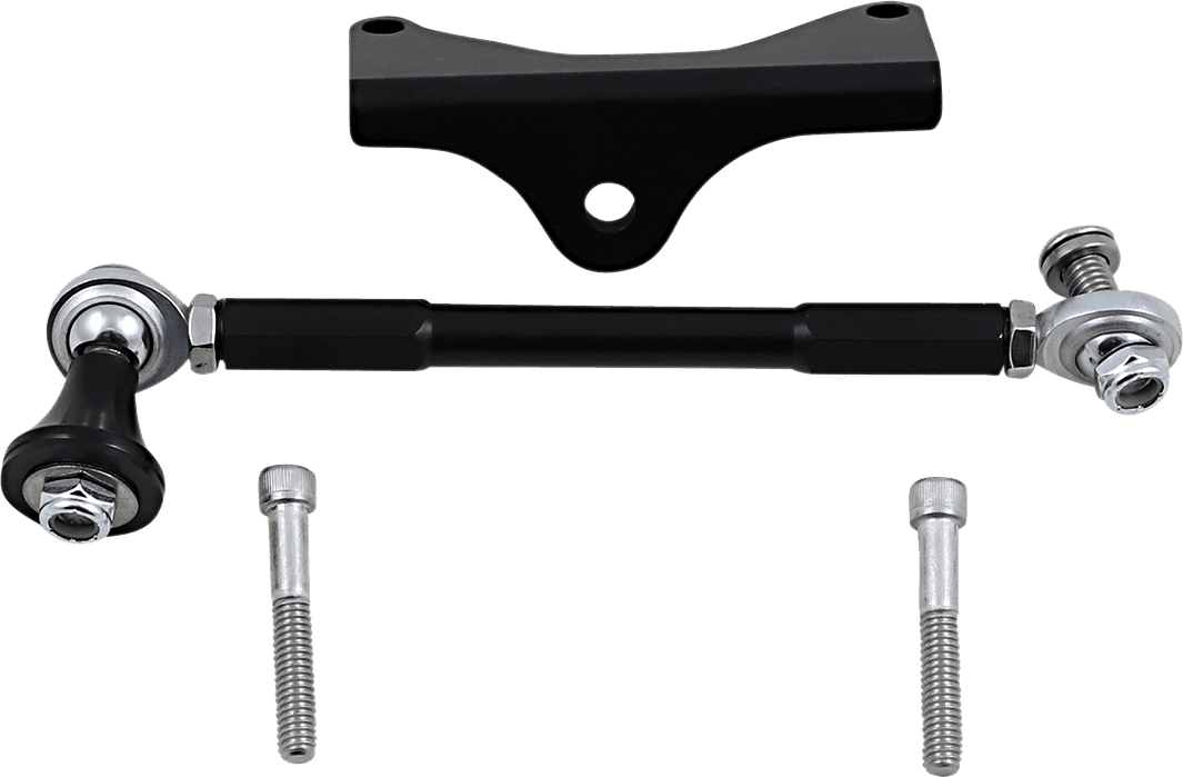 ALLOY ART 1111-0017 Frame Stabilizer - Black - '17-'21 Harley-Davidson