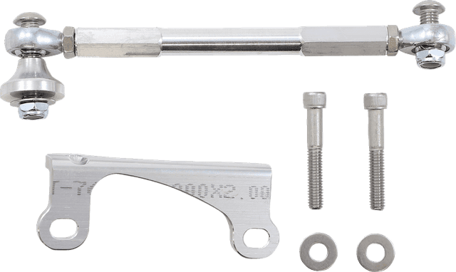 ALLOY ART 1111-0018 Frame Stabilizer - Raw - '09-'16 Harley-Davidson