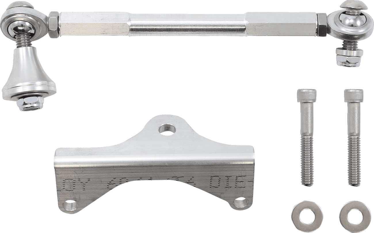 ALLOY ART 1111-0019 Frame Stabilizer - Raw - '17-'22 Harley-Davidson